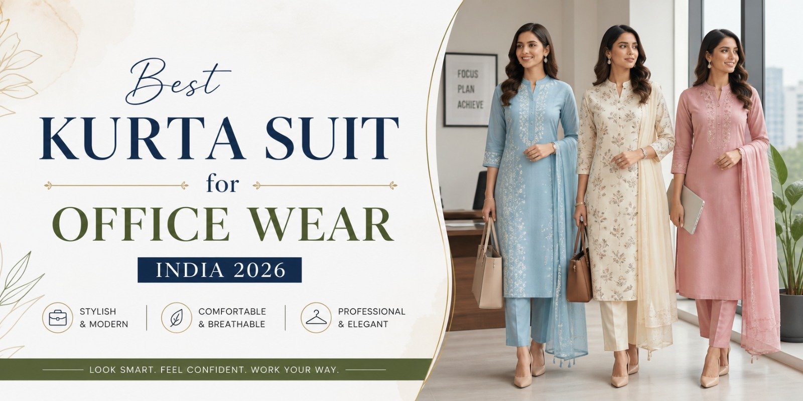Best Kurta Suit for Office Wear India
