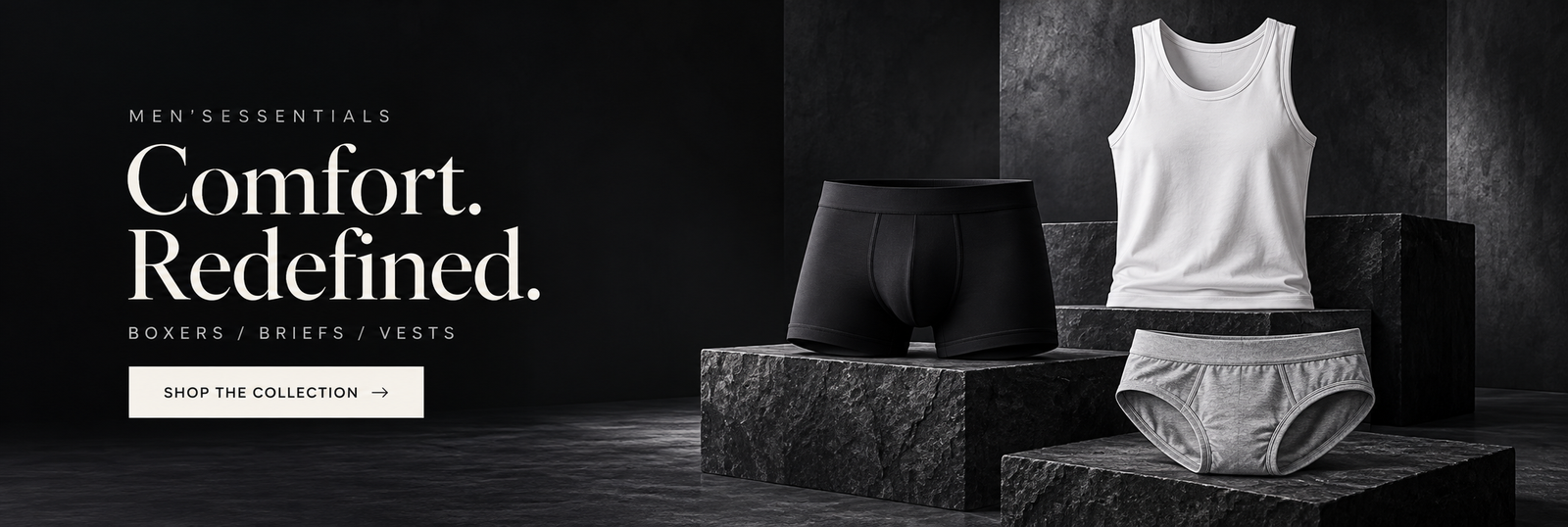 Shop men's essentials