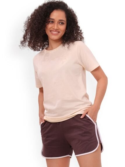 Women Light Pink Lounge T-Shirt
