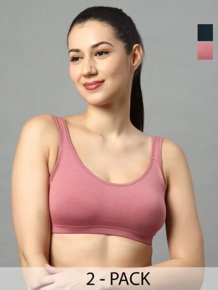 Women Rose Sports Bra