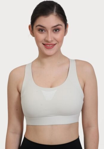 Women Light Grey Sports Bra